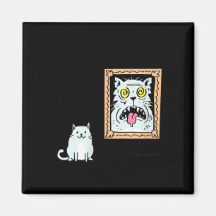 Dorian Gray's Cat Teeshirt From Skunkbear  Magnet