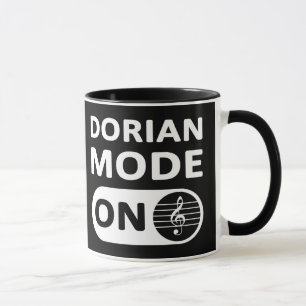 Dorian Music Mode On - Mug
