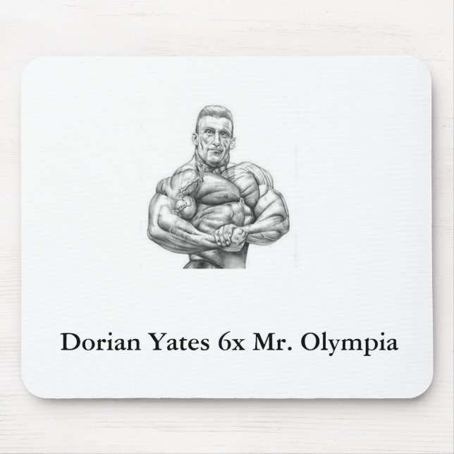 Dorian Yates Olympia Mouse Pad (Front)