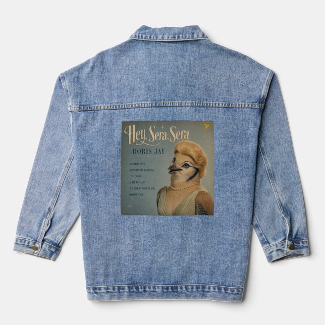 Doris Jay Album: a Parody Denim Jacket (Back)