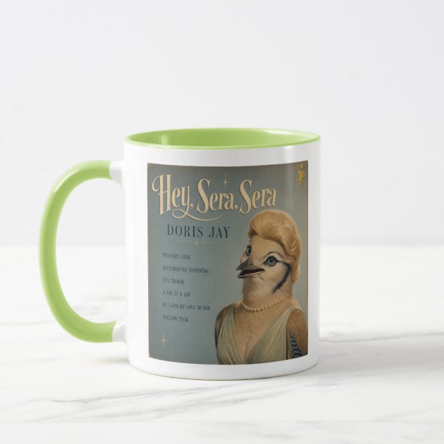 Doris Jay Album: a Parody Mug (Left)