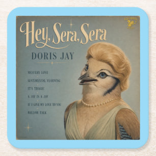 Doris Jay Album: a Parody Square Paper Coaster