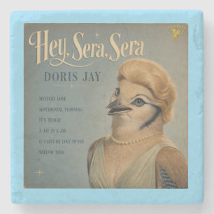 Doris Jay Album: a Parody Stone Coaster