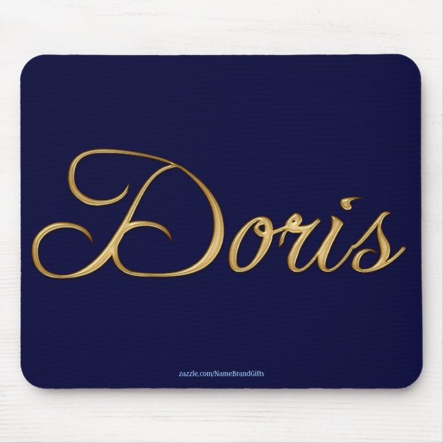 DORIS Name-Branded Personalised Gift Mousepad (Front)