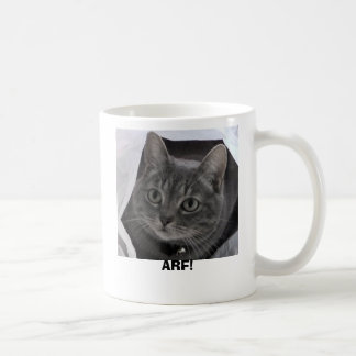 Doris the cat coffee mug