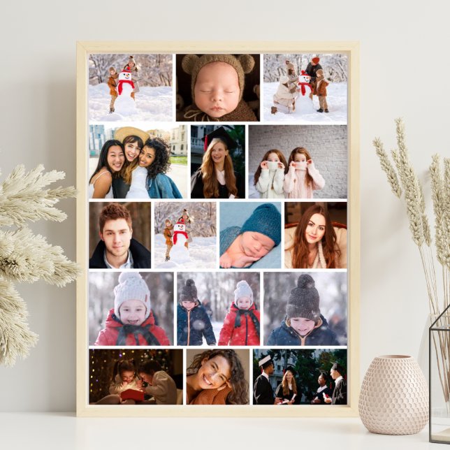 Dorm Room Wall Art Photo Collage Poster (Creator Uploaded)