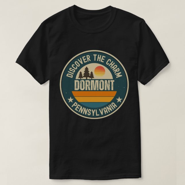 Dormont, Pennsylvania T-Shirt (Design Front)