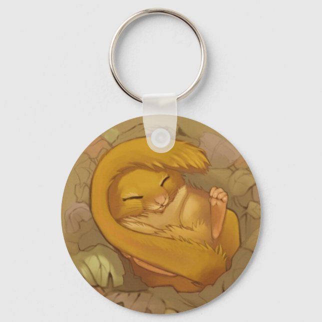 Dormouse Keychain (Front)