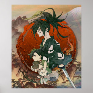 Dororo and hyakkimaru poster