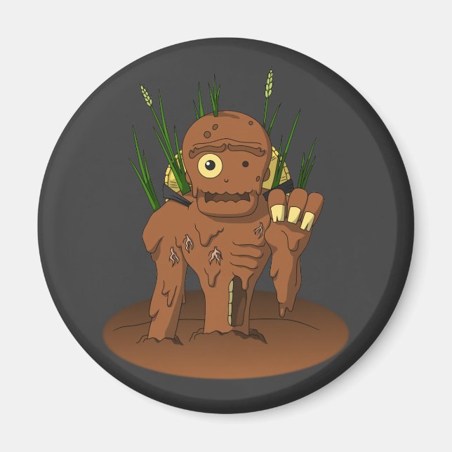 Dorotabo- The Japanese Mud Zombie Magnet (Front)