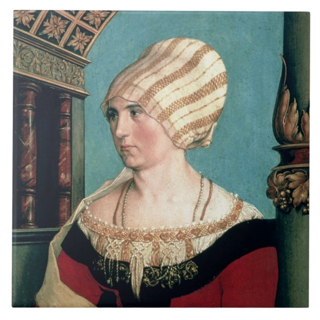 Dorothea Kannengiesser, 1516 (tempera on limewood) Tile (Front)