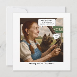 Dorothy and her Glory days Holiday Card