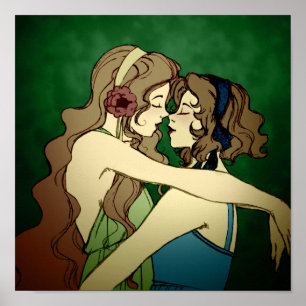 Dorothy and Ozma Poster