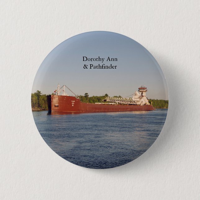 Dorothy Ann & Pathfinder button (Front)