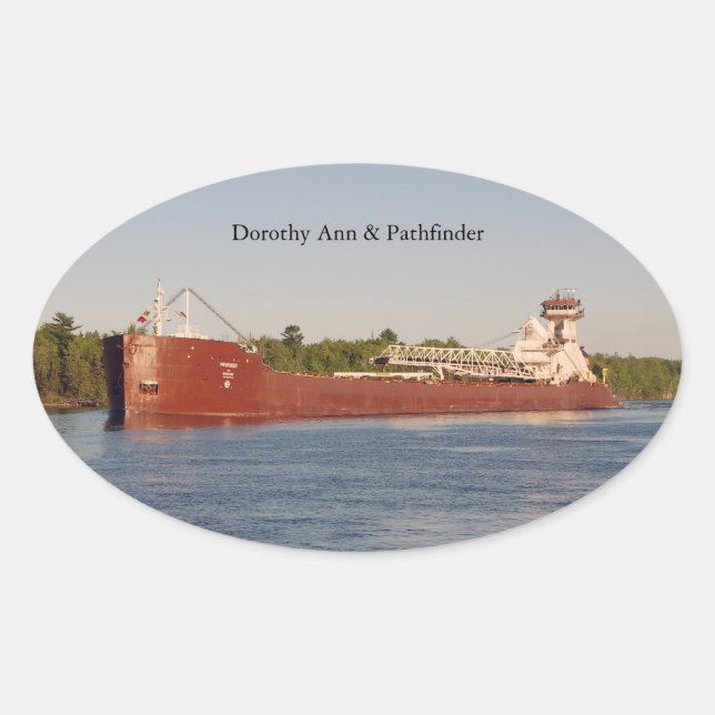 Dorothy Ann & Pathfinder Sticker (Front)