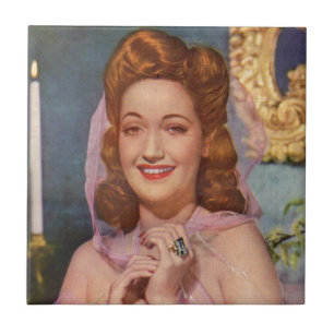 Dorothy Lamour 1940s star of the 'Road' pictures Tile
