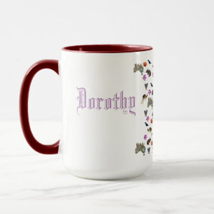 Dorothy, Name Logo With Australian Wildlife, Mug