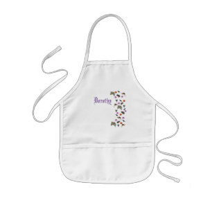 Dorothy Name With Australian Wildlife, Kids Apron