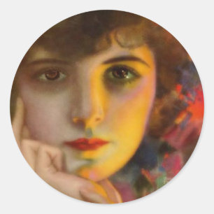 Dorothy Phillips Classic Round Sticker