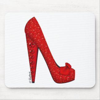 Dorothy Ruby Pump Mouse Pad