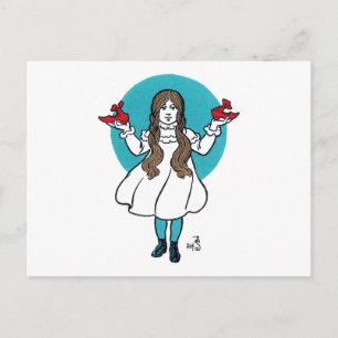 Dorothy: The Wonderful Wizard of Oz Postcard