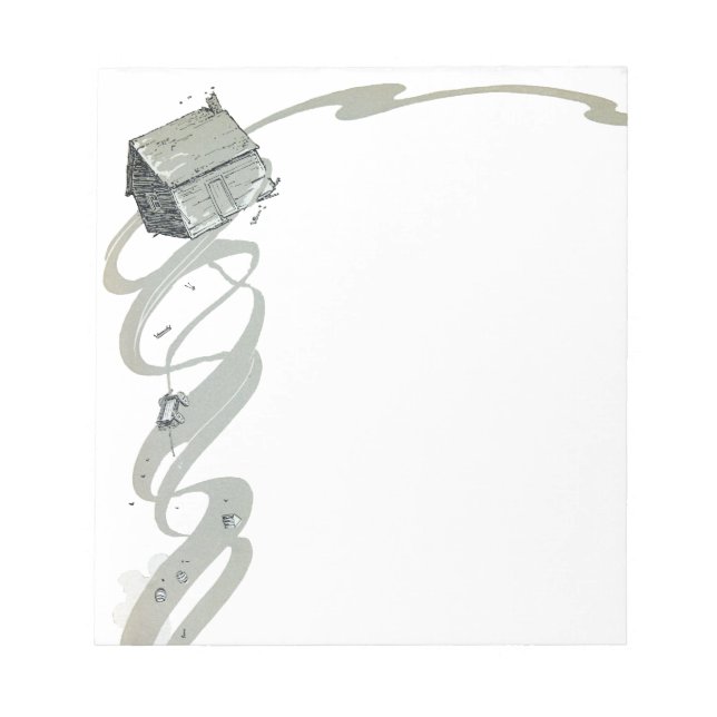 Dorothy's House - The Cyclone Notepad (Front)