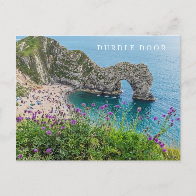 Dorset Durdle Door view postcard (Front)