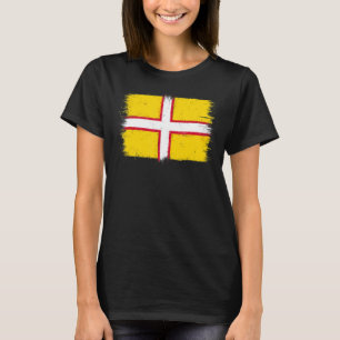 Dorset Flag Dorset Cross Saint Wite's Cross Englan T-Shirt