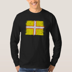 Dorset Flag Dorset Cross Saint Wite's Cross Englan T-Shirt