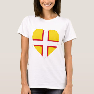 Dorset Flag Heart T-Shirt