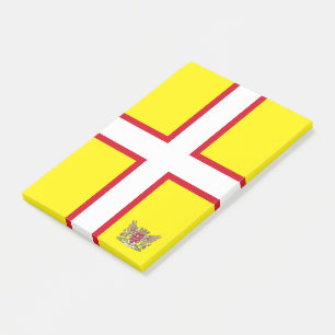 Dorset flag post-it notes