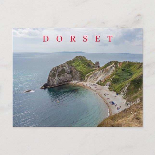 Dorset Jurassic Coast view postcard (Front)