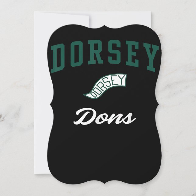 Dorsey High School Dons T-Shirt C3 gifts (Front)