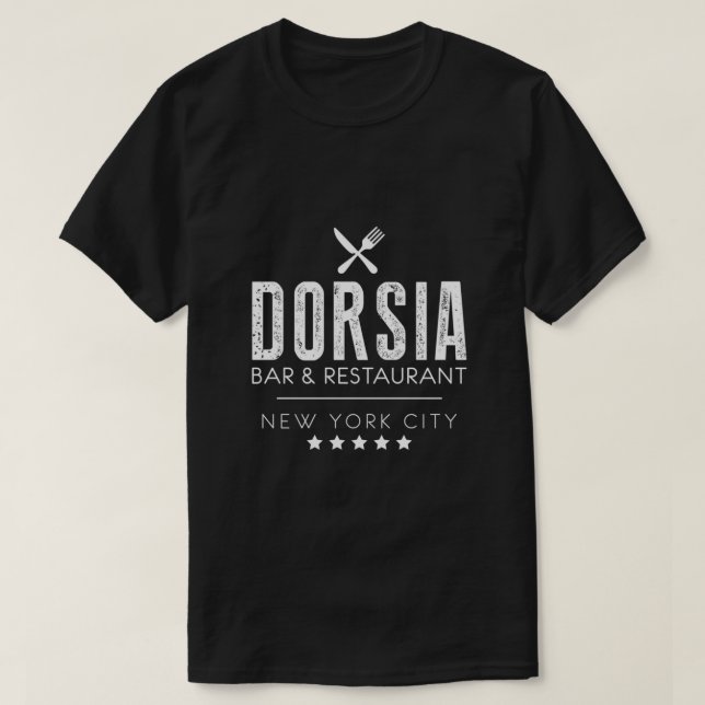 Dorsia Bar &amp; Restaurant Essential  T-Shirt (Design Front)