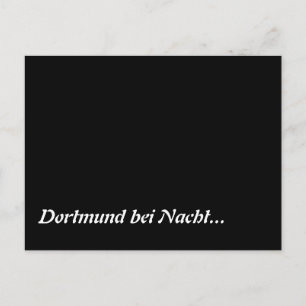 Dortmund bei Nacht Postcard