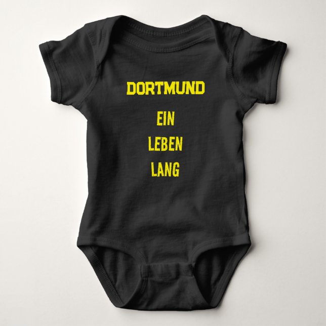 Dortmund Design Baby Bodysuit (Front)