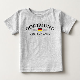 Dortmund Deutschland Coordinates German Baby T-Shirt