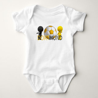 Dortmund Fan Design Baby Bodysuit