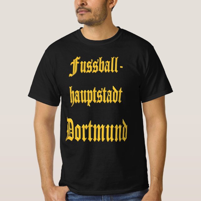 Dortmund Fan Design T-Shirt (Front)