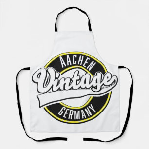 Dortmund vintage style logo, apron
