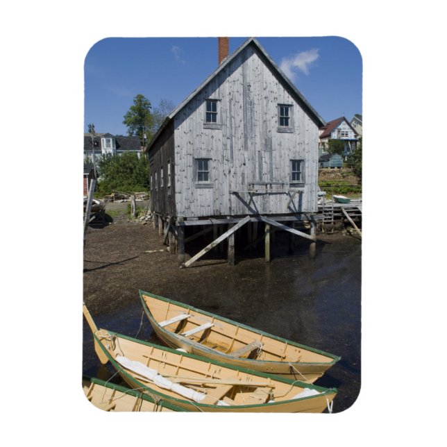 Dory builder,Lunenburg, Nova Scotia, Canada Magnet (Vertical)