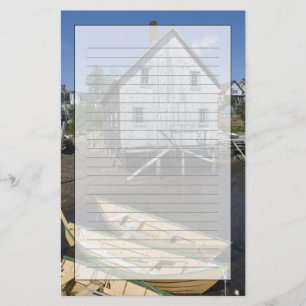 Dory builder,Lunenburg, Nova Scotia, Canada Stationery