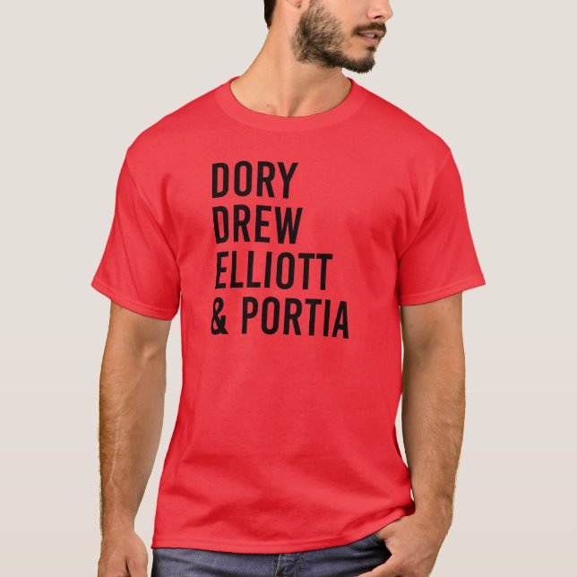 Dory Drew Elliott & Portia T-Shirt (Front)
