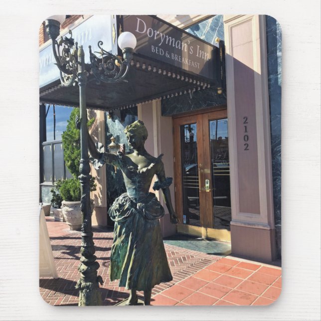 Doryman's Inn, Newport Beach, California Mouse Pad (Front)