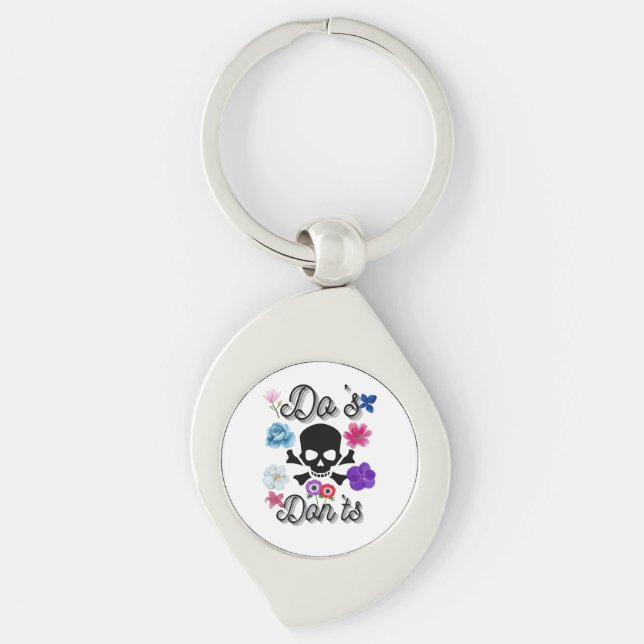 Do's and Don'ts Key Ring (Front)