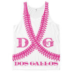 Dos Gallos Bullet Belt Tank - Hot Pink