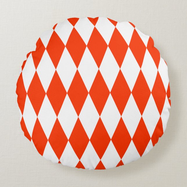 Dos rombos round cushion (Front)