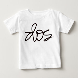 Dos. Second birthday tee. Baby T-Shirt