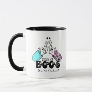Dose of Boos Custom Nurse Halloween Funny Medical Mug