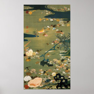 Doshoku Sai-e (24 paintings of the Colorful Realm  Poster